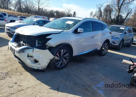 2018 Nissan Murano Platinum из США, поврежденный, VIN 5N1AZ2MH7JN176713